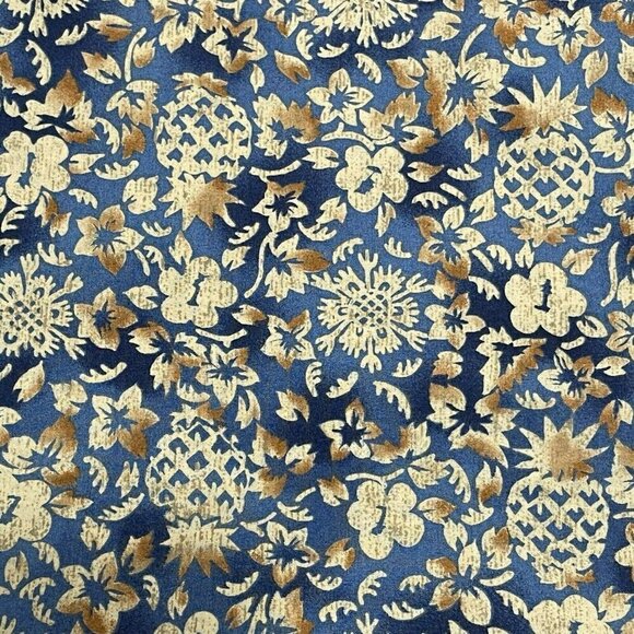 Vintage Hilo Hattie Hawaiian Hawaii Shirt Men Size XL Pineapple Aloha Tropical - Picture 4 of 9